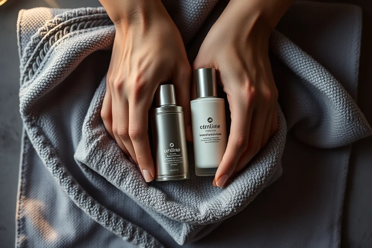 refillable skincare pouch — Refillable Skincare Pouch (the finished result)
