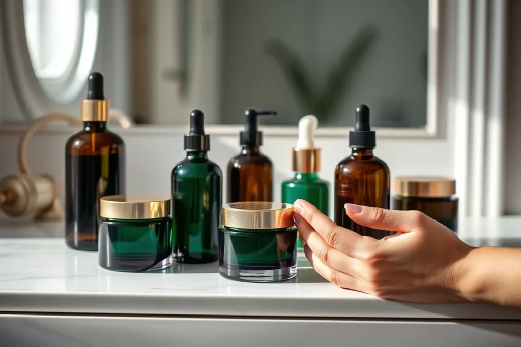 Affordable Reusable Glass Skincare Bottles