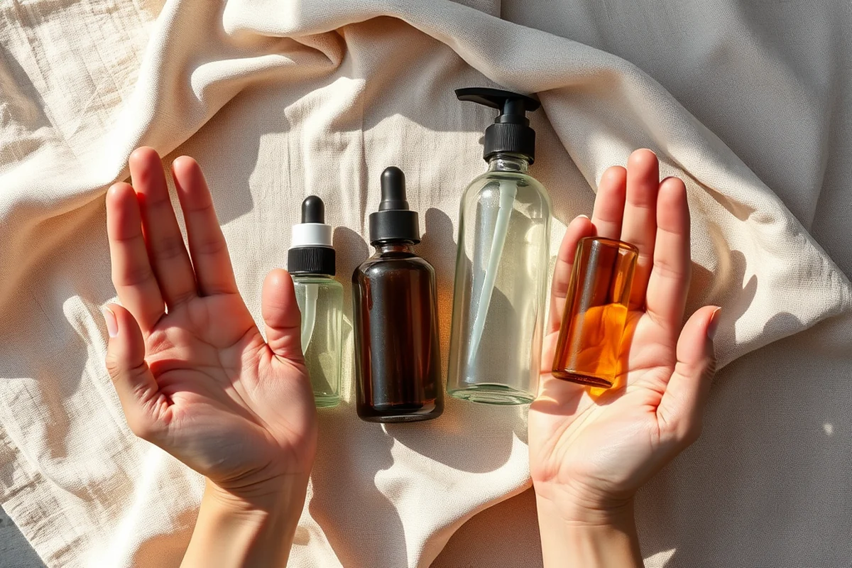 reusable glass skincare bottles comparison — Reusable Glass Skincare Bottles Comparison (the finished result)